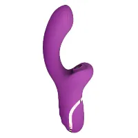 VIBRADOR DE PONTO G E CLITÓRIS COM PULSAÇÃO E DIDILHAR / TAPPING - LORD - SI.                                                    LIBYSEXSHOP - Foto 3