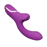 VIBRADOR DE PONTO G E CLITÓRIS COM PULSAÇÃO E DIDILHAR / TAPPING - LORD - SI.                                                    LIBYSEXSHOP - Foto 7