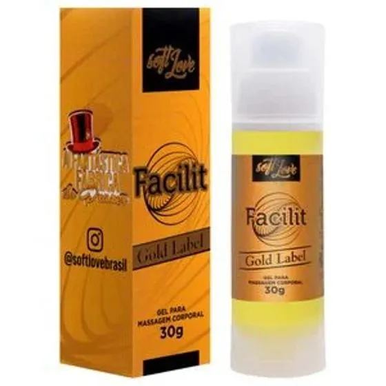 Facilit Gold Label Anestésico 30G Soft Love Imagem