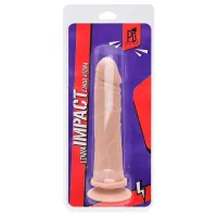 Prótese Ejaculador Silicone 19 X 3,8Cm Pau Brasil (Grátis gel Slip Hot) - Foto 2