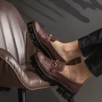 Sapato feminino Mocassim Tratorado  - Foto 15