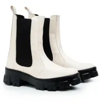 Botina Feminina Cano Médio - Foto 5