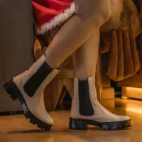 Botina Feminina Cano Médio - Foto 7