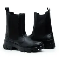 Botina Feminina Cano Médio - Foto 16