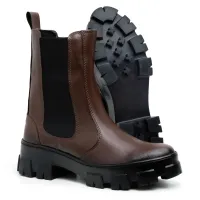 Botina Feminina Cano Médio - Foto 22