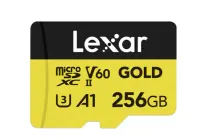 Cartão MicroSD 256GB Lexar Professional Gold UHS-II V60 (280MB/s)
