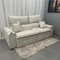 Sofá Retrátil e Reclinável 028 vincan 2.30 mt