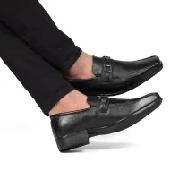 Sapato Masculino Social em Couro Legitimo - Foto 2