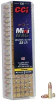 MUNICAO 22 LR CCI MINI MAG SEGMENTED 40 GR C100