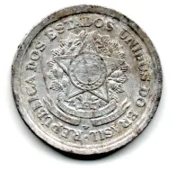 1958 - 20 Centavos - Moeda Brasil - Foto 2