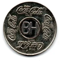 Ficha Antiga Coca-Cola - BH