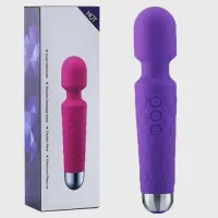Massageador em silicone 36 vibrações - Recarregável USB