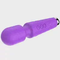 Massageador em silicone 36 vibrações - Recarregável USB - Foto 4