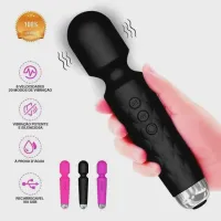 Massageador em silicone 36 vibrações - Recarregável USB - Foto 5