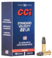 MUNICAO CCI 22 LR STD VELOCITY TARGET 40 GR C50