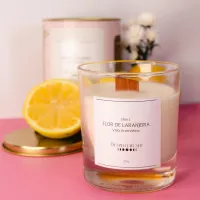 Lima e Flor de Laranjeira | Vela Aromática - Foto 2