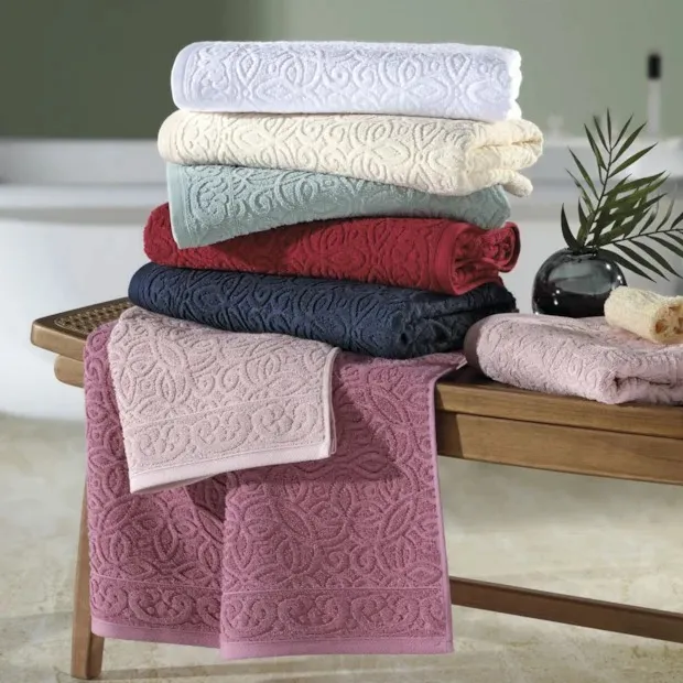 BANHO DOLHER  PROVENÇA JACQUARD GRAMATURA : 450g/m² Imagem