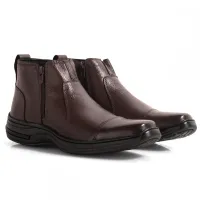 Botina Masculina Couro Legitimo - Foto 11