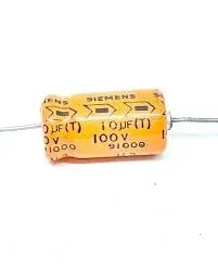 CAPACITOR ELETROLITICO 10UFX100V AXIAL