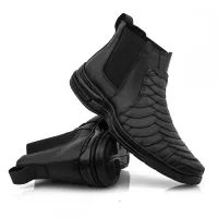 Botina Masculina Couro Legitimo - Foto 6