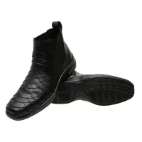 Botina Masculina Couro Legitimo - Foto 8