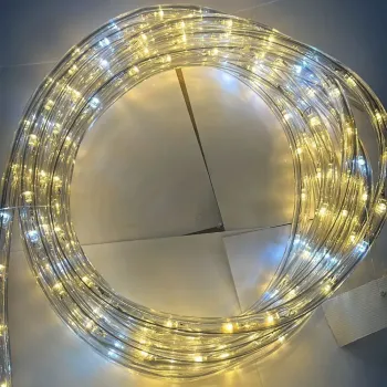 Mangueira LED Redondam com Strobo flash Rolo 100mts