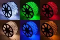 Mangueira LED Redondam com Strobo flash Rolo 100mts - Foto 10