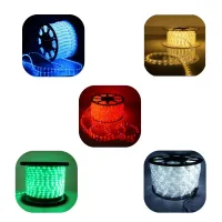 Mangueira LED Redondam com Strobo flash Rolo 100mts - Foto 12