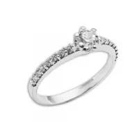 Anel de prata alta 950 aparador -  A7G - Foto 2