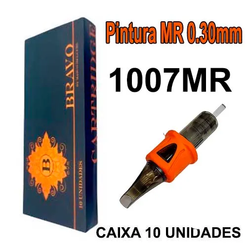 Cartucho BRAVO 0.30mm 1007MR Pintura - CAIXA 10 UNIDADES