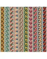 Tricoline Estampa Digital Barrado Floral 3D - Foto 2