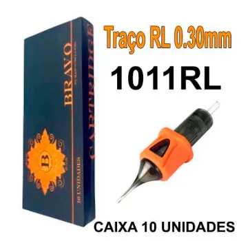 Cartucho BRAVO 0.30mm 1011RL Traço - CAIXA 10 UNIDADES