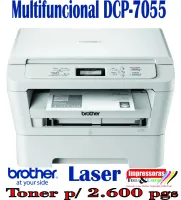 Multifuncional Laser Brother DCP-7055
