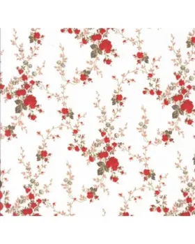 TECIDO CALDEIRA SARAH VERMELHO COR -55