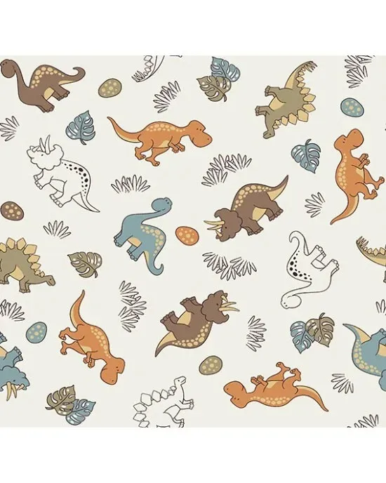  TECIDO CALDEIRA  DINO COR 05 Imagem