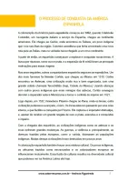041 - História - A Colonização da América Espanhola - O Processo de Conquista da América Espanhola - 7º ano - PDF com 21 páginas - Foto 2