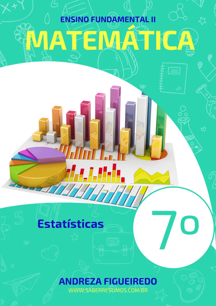191 - Matemática - Estatísticas - 7º ano - PDF com 18 páginas Imagem