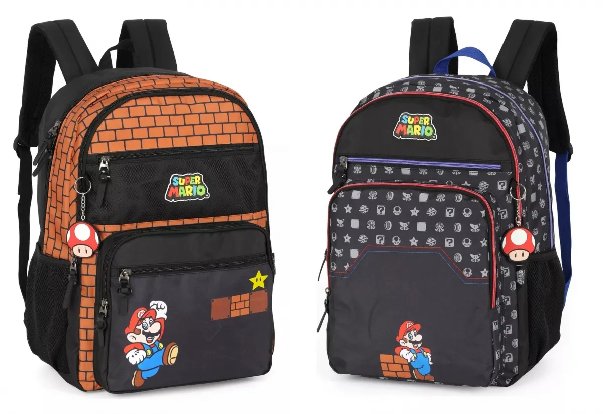 Mochila original Mario p/ notebook MJ47577MO Imagem