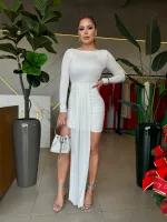 VESTIDO LAVÍNIA BRANCO  - Foto 5