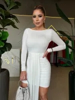 VESTIDO LAVÍNIA BRANCO  - Foto 7