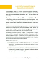 046 - História - A Colonização da América Portuguesa - A Ocupação e Administração da América Portuguesa - 7º ano - PDF com 8 páginas - Foto 2