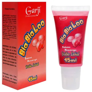 BLABLALOO BRILHO LABIAL BEIJÁVEL 15ML - GARJI.                                                                                                                 LIBYSEXSHOP - Foto 2