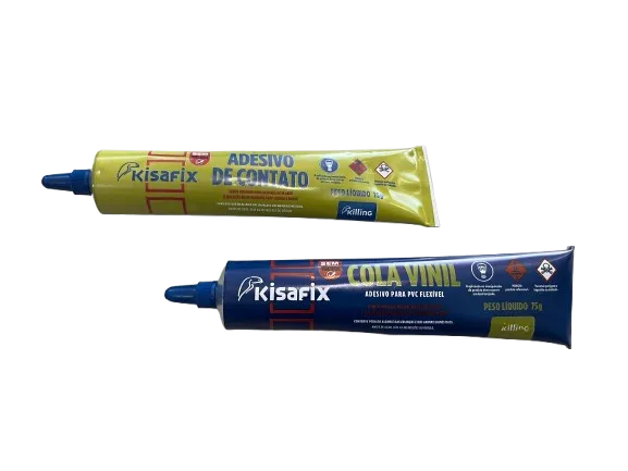 Kit cola Kisafix bisnaga contato + PVC