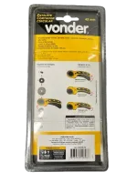 Kit estilete cortador circular 45mm + lâminas Vonder - Foto 3