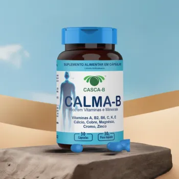 Casca-B Calmante em Cápsulas - 45 dias de Tratamento - ATACADO