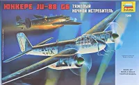 Avião Junkers JU-88 G6 Kit Zvezda 1/72 plastimodelismo - Foto 5