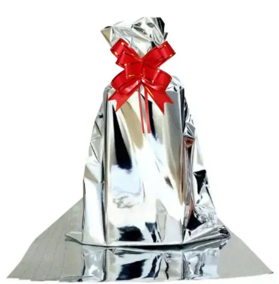 Saco De Presente Com Laço 30x45cm