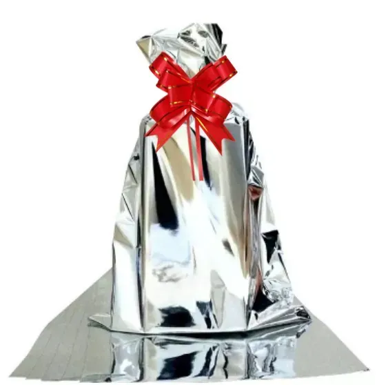 Saco De Presente Com Laço 45x60cm