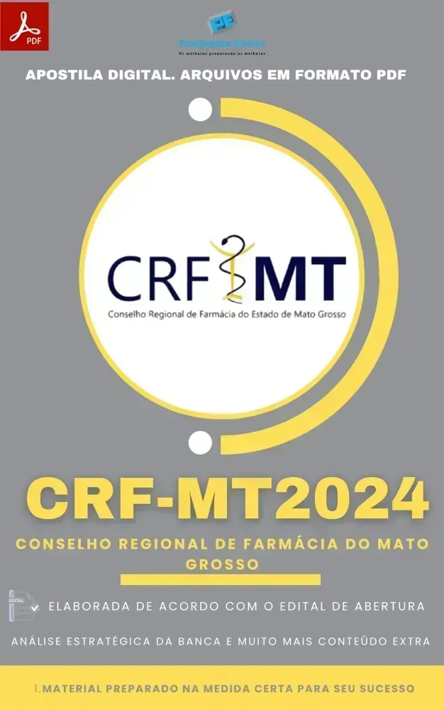Apostila CRF MT Fiscal  2024 Imagem