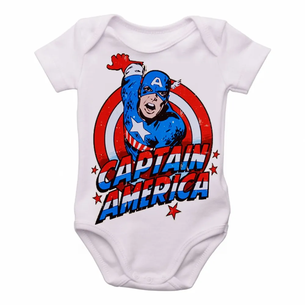 Body Capitão America tamanho 2 a 9 meses